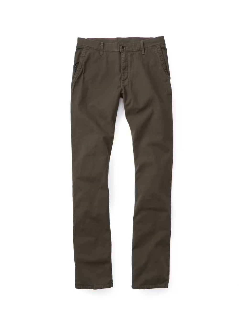 Men’s Raleigh Denim Jones Trouser Military Green Size 32 X 31